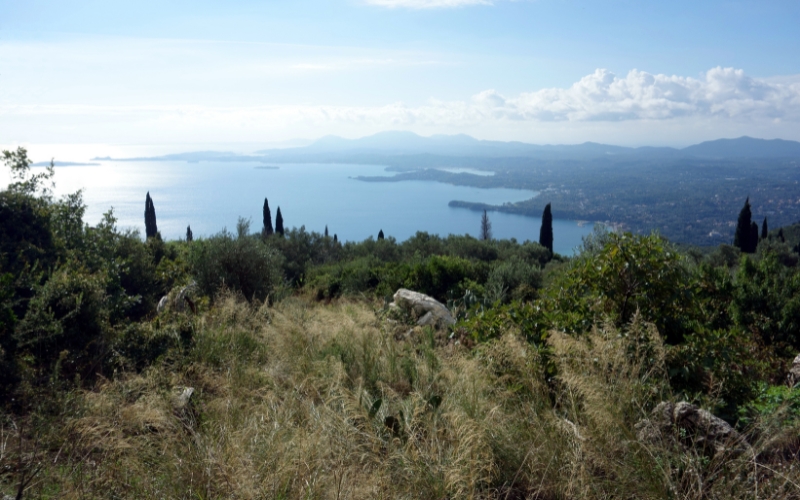 Zwiedzanie Korfu pieszo