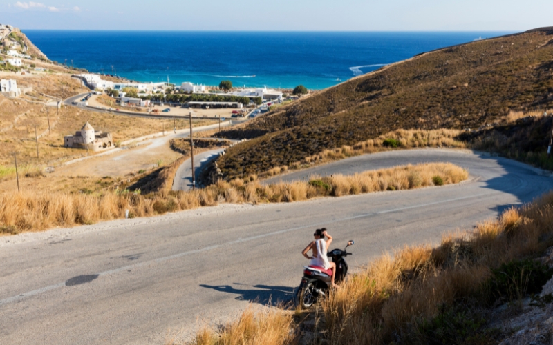 Wynajem skutera na Korfu